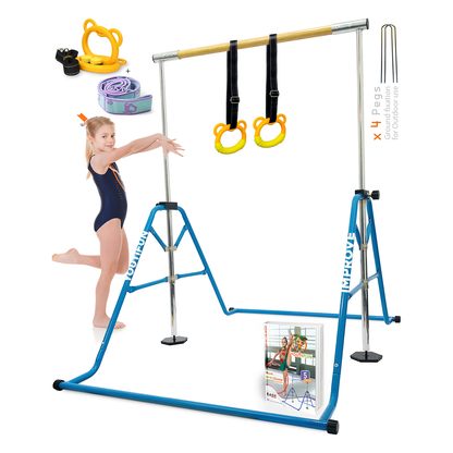 Fiberglass Gymnastics bar (Blue)