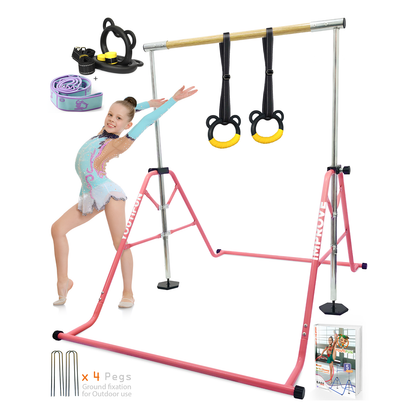 Fiberglass Gymnastics bar (Pink)