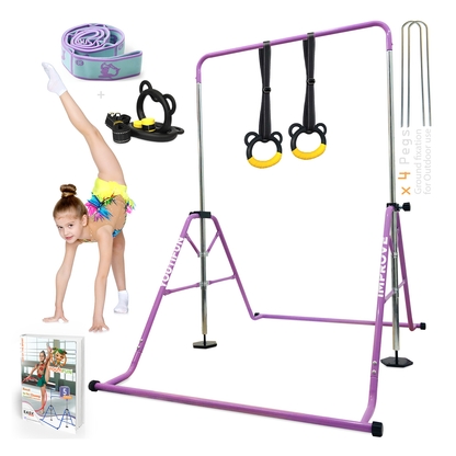 Steel Gymnastics Bar (Purple)